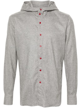 Kiton: Рубашка из фланели 