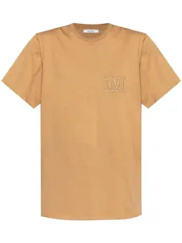 Max Mara: Хлопковая футболка 
