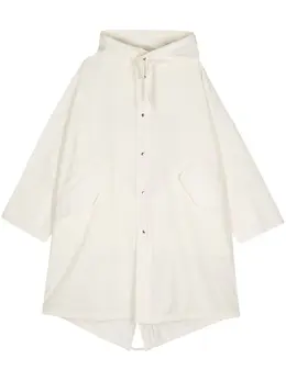 Jil Sander: Пальто с принтом 