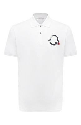Moncler: Хлопковое поло 