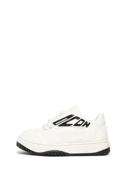 DSQUARED2: Белые кроссовки 