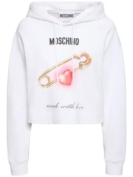 MOSCHINO: Хлопковый свитшот 