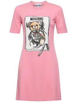 MOSCHINO: Хлопковое платье 