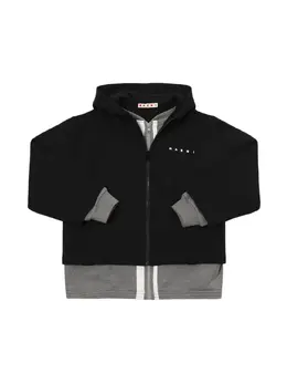 MARNI JUNIOR: Свитшот с капюшоном 