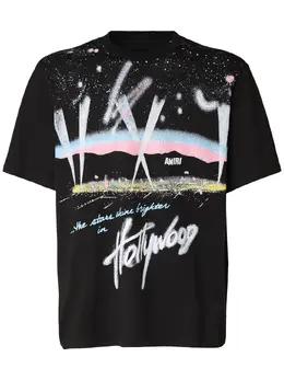 AMIRI: Чёрная футболка 