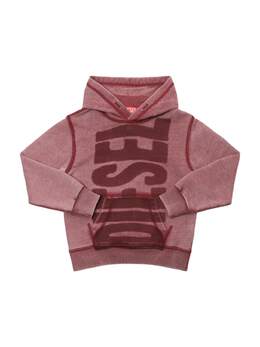 DIESEL KIDS: Хлопковый свитшот 
