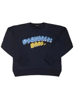 DSQUARED2: Хлопковый свитшот 