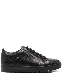 Kiton: Чёрные кроссовки 