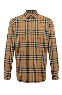 Burberry: Хлопковая рубашка 
