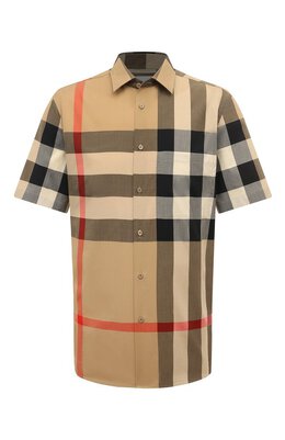 Burberry: Хлопковая рубашка 