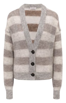 Brunello Cucinelli: Серый кардиган 