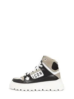 DSQUARED2: Чёрные кроссовки 