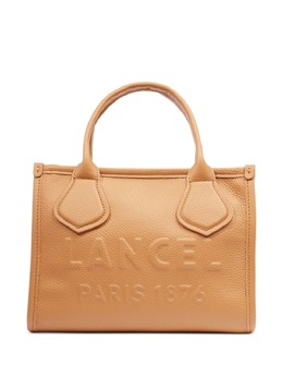 Lancel: Светлая сумка-шоппер 