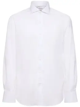 BRUNELLO CUCINELLI: Хлопковая рубашка 