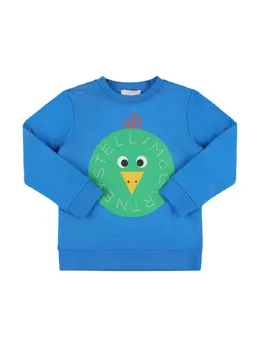 STELLA MCCARTNEY KIDS: Хлопковый свитшот 
