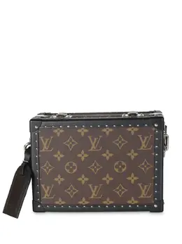 Louis Vuitton Pre-Owned: Коричневый клатч 