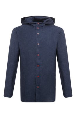 Kiton: Рубашка из шерсти 
