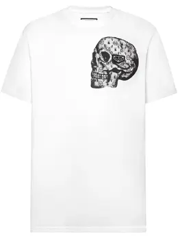 Philipp Plein: Футболка  Skull с принтом