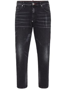 Philipp Plein: Рваные джинсы 