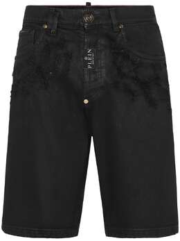 Philipp Plein: Рваные шорты 