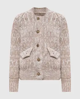 Ermanno Scervino: Бежевый кардиган 
