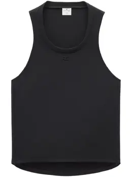 Courrèges: Чёрная майка 