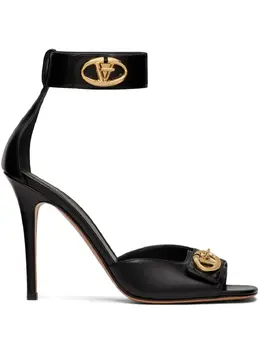Valentino Garavani: Чёрные сандалии 