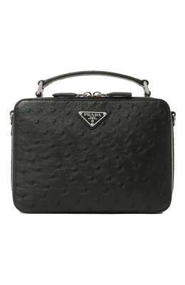 Prada: Чёрная сумка 