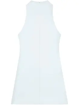 Courrèges: Платье без рукава 