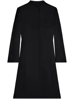 Courrèges: Чёрное пальто 