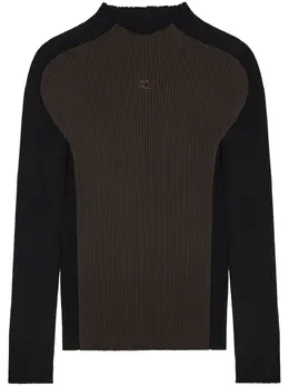 Courrèges: Трикотажный свитер 