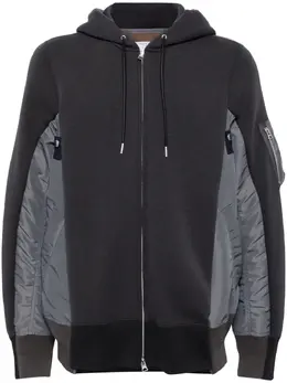 sacai: Тёмная толстовка 