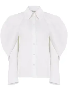 Nina Ricci: Рубашка с бантом 