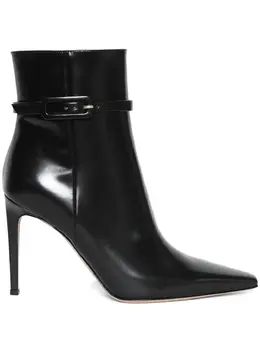 Gianvito Rossi: Чёрные ботинки 