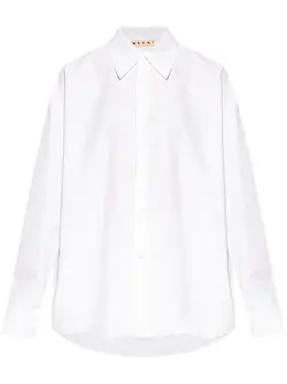 Marni: Хлопковая рубашка 