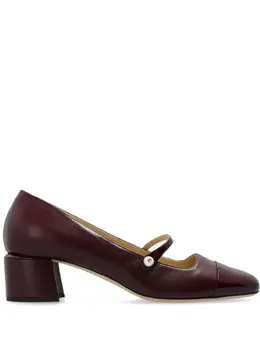 Jimmy Choo: Бордовые туфли 
