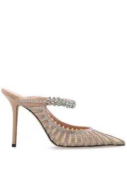 Jimmy Choo: Бежевые сабо  Bing