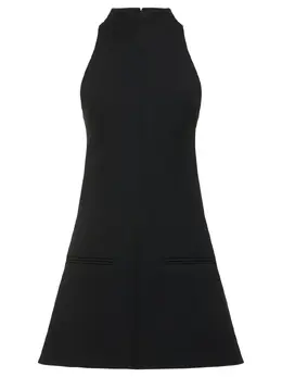 COURREGES: Платье без рукава 