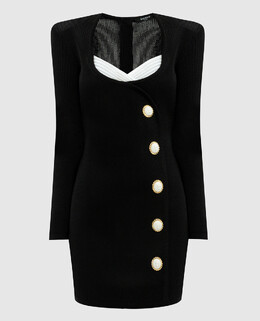 Balmain: Чёрное платье 