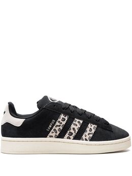 adidas: Чёрные кроссовки  Campus