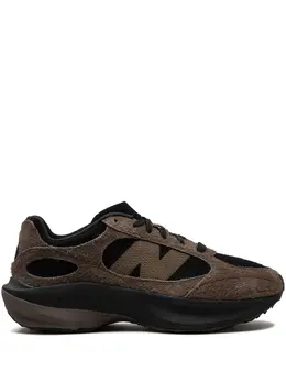 New Balance: Коричневые кроссовки 