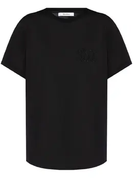 Max Mara: Хлопковая футболка 