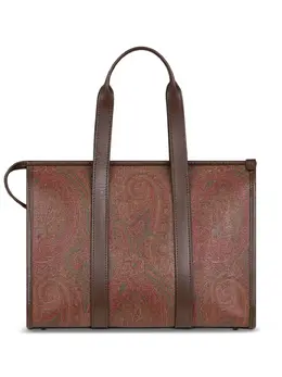 ETRO: Коричневая сумка-шоппер 