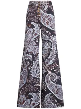 ETRO: Джинсы с принтом 