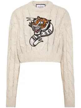 Philipp Plein: Свитер  Tattoo из шерсти