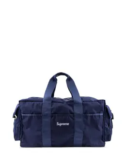 Supreme: Синяя спортивная сумка  Box Logo