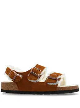 Birkenstock: Коричневые сандалии  Milano