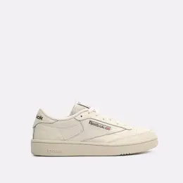 Reebok: Бежевые кроссовки  Club C 85