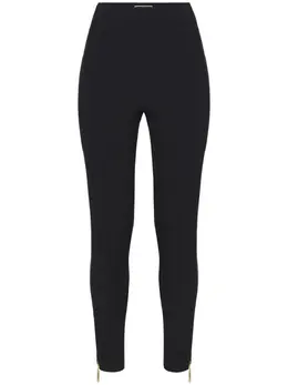 Elisabetta Franchi: Чёрные брюки 