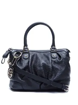 Gucci Pre-Owned: Чёрная сумка 